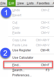 Find Serial Numbers in QuickBooks