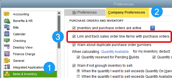 How to Link QuickBooks Purchase Orders