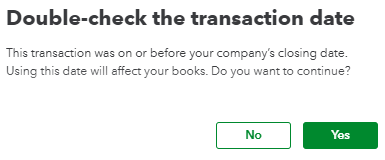 Close your books using QuickBooks Online