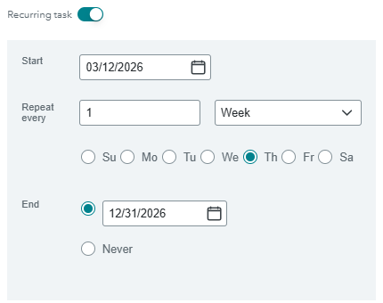Tasks in Intuit Enterprise Suite 8 image 13