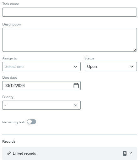 Tasks in Intuit Enterprise Suite 1 image 9